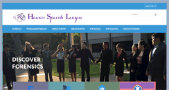Desktop Screenshot of hawaiispeechleague.org
